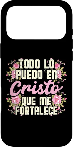 Vista 22 de Todo Lo Puedo En Cristo God Jesus - Funda de regalo cristiana para iPhone 17