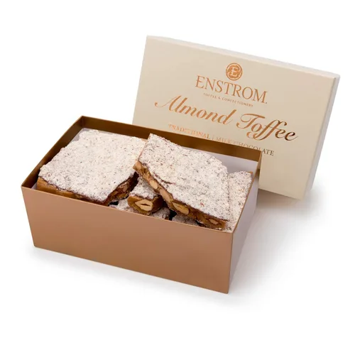 Vista 7 de Toffee de almendras y chocolate