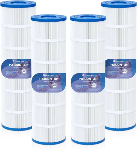 Vista 10 de Future Way Paquete de 4 cartuchos de filtro de piscina C3030 de repuesto para Hayward Swim Clear C580E, C3030, C3025, C3020, repuesto Pleatco PA81