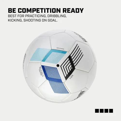 Vista 4 de Capelli Sport Balón de fútbol tamaño 5, Tribeca Metro Pro Team FIFA Balón de fútbol básico para jugadores jóvenes y adultos, entrenamiento al aire