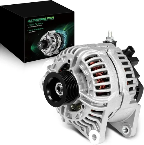 Vista 21 de Alternador de 4.0L para: Ford Explorer 2002 2003 2004, Explorer Sport Trac 2001-2004 para: Mercury Mountaineer 2001-2004, polea de 6 ranuras de 12V