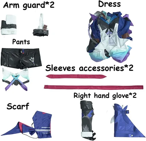 Vista 4 de Smehei Seele - Disfraz de Seele, disfraz de cosplay, uniforme completo, juego de rol, Halloween