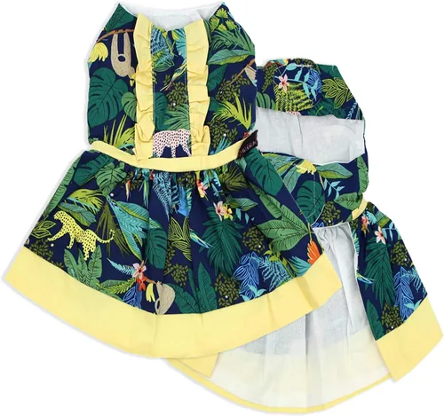 Vista 21 de Parisian Pet Chambray - Vestido para perro - Ligero sin mangas para perro, niña, talla XS Chambray en general
