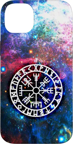 Vista 15 de Vegvisir Viking Compass Rune Protection Symbol Celtic Nordic Case for iPhone 17