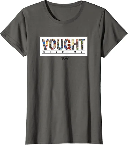 Vista 7 de The Boys Vought Comic Logo - Camiseta, Azul / Patchwork, S Azul Marino