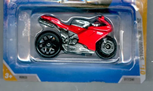 Vista 2 de Hot Wheels 2010-017 Ducati 1098R Nuevos Modelos 17/44 RED Escala 1:64