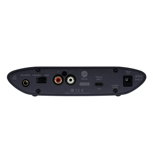 Vista 2 de iFi Zen DAC 3 Convertidor Digital Analógico de Escritorio (Negro Stealth)