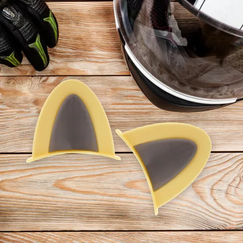 Vista 7 de HOMSFOU 3 Pares de Orejas de Gato para Casco Autoadhesivas Pegatinas Estilo Gatito Accesorios Lindas Decoraciones de Casco para Cascos