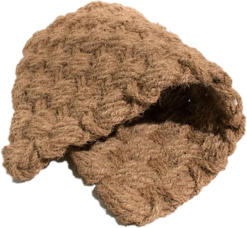 Vista 3 de Imports Decor - Alfombra de yute natural, Almirante, 18 x 30 pulgadas