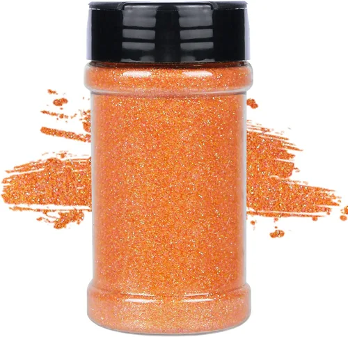 Vista 52 de TORC - Purpurina fina negra de 4 oz, polvo de purpurina para vasos, manualidades de resina, slime, cosméticos, pintura de uñas, decoración