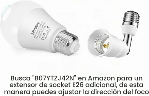 Vista 9 de Bombillas con sensor de movimiento, 13 W (equivalente a 100 W) detector de movimiento activado automáticamente desde el atardecer hasta el amanecer