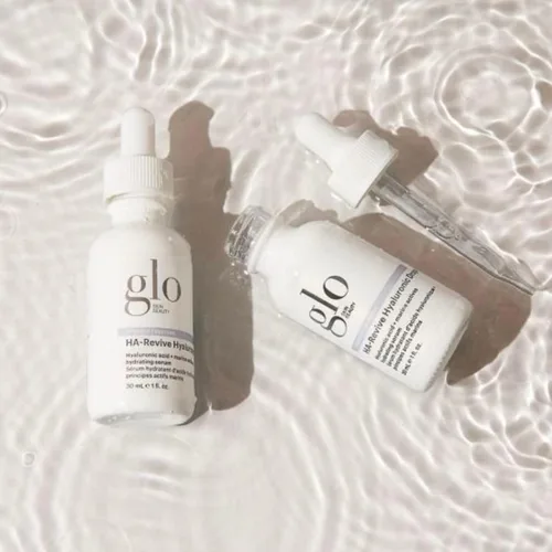 Vista 6 de Glo Skin Beauty HA-Revive Gotas hialurónicas, tamaño de viaje, suero hidratante, aumenta los niveles de humedad para una piel refrescante y radiante
