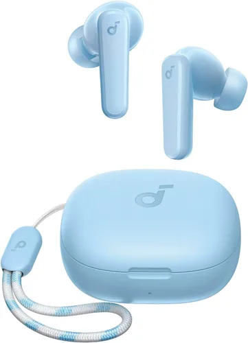 Vista 10 de Soundcore de Anker P20i Auriculares True Wireless, controladores de 10mm con graves potentes, Bluetooth 5.3, tiempo de reproducción largo de 30H