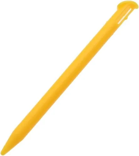 Vista 2 de Lápiz capacitivo de plástico para pantalla táctil 3DS XL, nuevo 3DS LL de repuesto (amarillo)