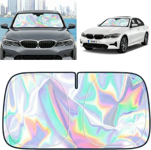 Vista 40 de Parasol para parabrisas BMW X1 E84 2016-2026 – Cubierta plegable para parabrisas X1 E84, accesorios para proteger el coche de los rayos del sol