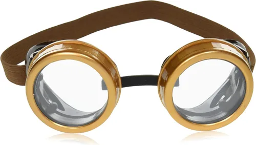Vista 2 de Forum Novelties - Gafas de disfraz Steampunk, Marrón