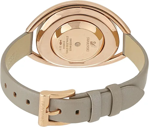 Vista 2 de Reloj de mujer con cristal de Swarovski y cristal ovalado, tono oro rosa 5158544