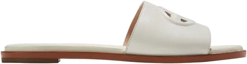 Vista 10 de Cole Haan Sandalias Flynn Logo Slide para mujer Cuero negro