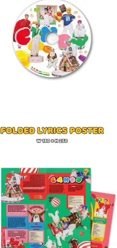 Vista 5 de NCT DREAM - Álbum especial de invierno de caramelos versión de libro de fotos CD+1 póster plegable en el paquete+1 póster de letras + libro de fotos