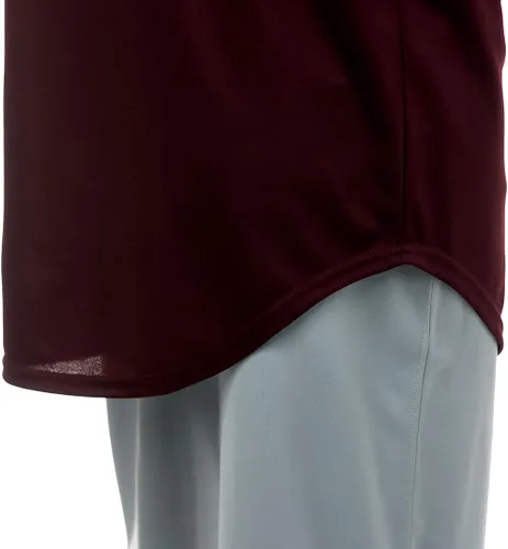 Vista 7 de JC DISTRO Camiseta de béisbol de manga corta con botones para hombre
