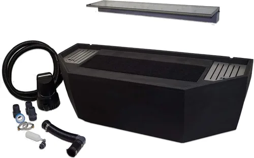 Vista 11 de Kit de derrame acrílico iluminado de 12 pulgadas que cambia de color con lavabo de 12 galones derrame LED que cambia de color, lavabo de 12