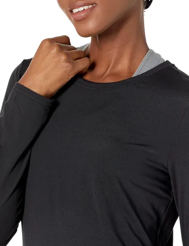 Vista 3 de Tienda Essentials Women's Active Quick Dry Tech Stretch Lightweight Long-Sleeve T-Shirt (Available in Plus Size)
