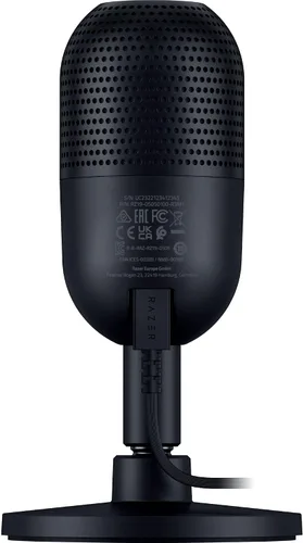 Vista 9 de Razer Seiren V3 Mini Micrófono USB: Micrófono de condensador - Patrón de captación supercardioide - Sensor de silencio con toque y indicador LED