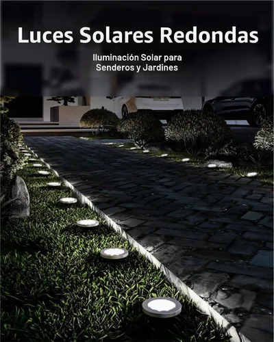 Vista 4 de Luces solares para caminos 7K