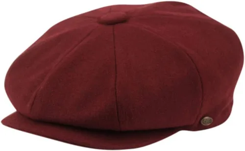 Vista 15 de Hombres de lana Newsboy Cabbies Otoño Invierno Clásico Patchwork Plaid Apple Cap Golf Sombrero Multicolor