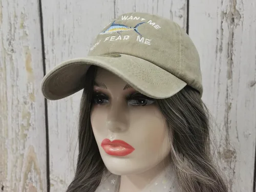 Vista 5 de Women Want Me Fish Fear Me Hats for Men