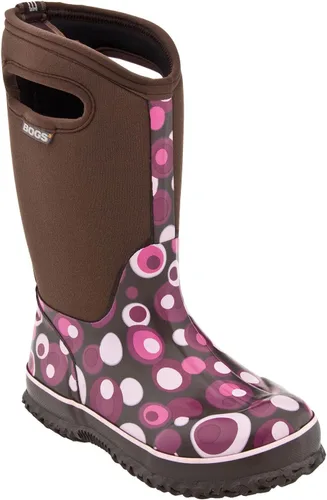 Vista 57 de BOGS Botas de nieve unisex de neopreno con aislamiento de goma de alta impermeabilidad para niños Negro