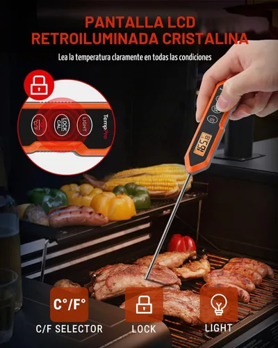 Vista 4 de TempPro TempSwift - Termómetro impermeable para carne de lectura