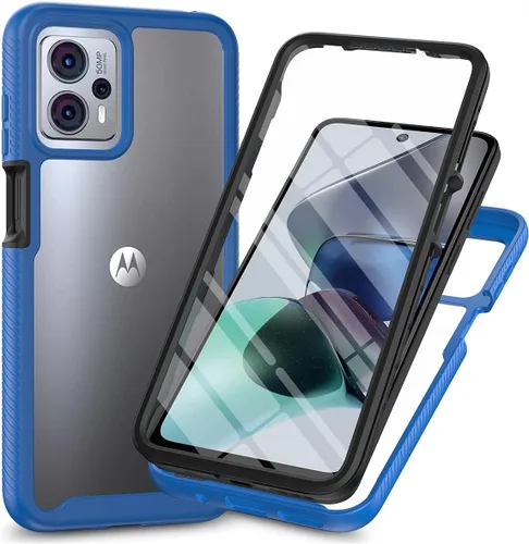 Vista 5 de Funda para Google Pixel 7a Funda con protector de pantalla para Google Pixel 7a 5G, color negro