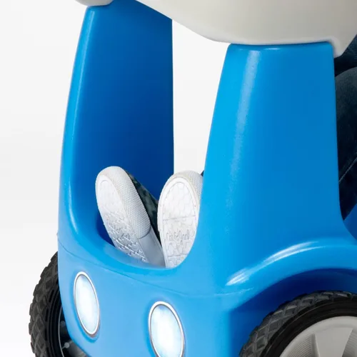 Vista 8 de Simplay3 Roll and Stroll - Auto de empuje silencioso para niños pequeños, con cinturón de seguridad, para niños de 1.5 a 4 años, azul