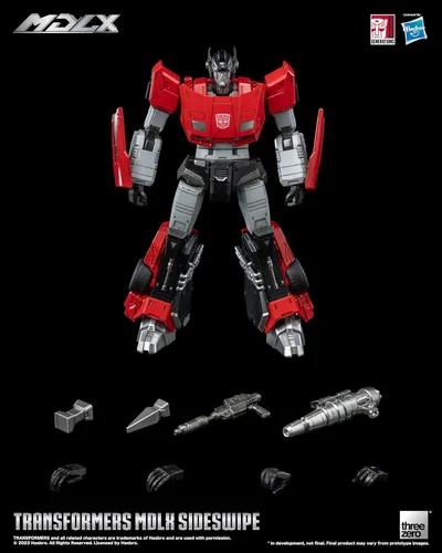Vista 2 de Transformers: Sideswipe MDLX Figura de acción