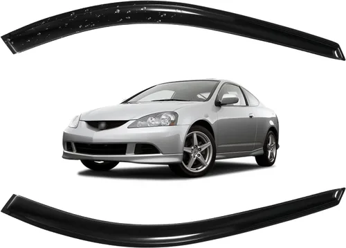Vista 10 de Viseras para ventanas para Mazda 3 Sedán 4 puertas 2004 2005 2006 2007 2008 2009 estilo JDM Mugen, deflector de viento, protector solar y de lluvia