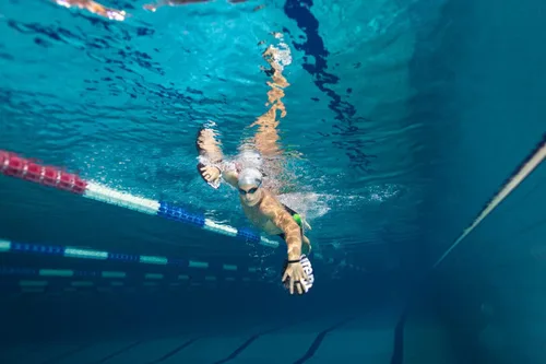 Vista 6 de Arena Paleta de Mano Elite 2 Unisex para Natación de Vueltas y Entrenamiento de Técnica, Equipo de Natación para Hombres y Mujeres, 4 Tamaños