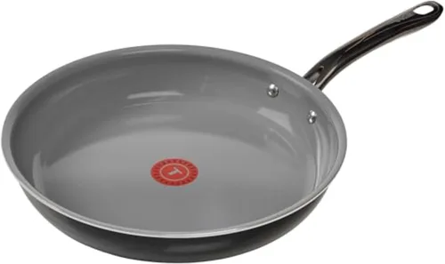 Vista 15 de T-Fal Revive - Sartén antiadherente de cerámica de 12 pulgadas, apta para horno hasta 350 °F, mango que se mantiene fresco, ollas y sartenes de Beige