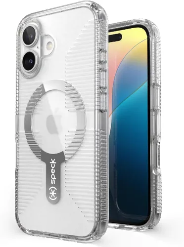 Vista 12 de Funda transparente Speck para iPhone 15 Pro - Delgada, diseñada para MagSafe, protección contra caídas con agarre - resistente a rayones