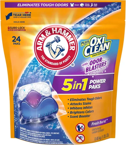 Vista 13 de ARM & HAMMER Plus OxiClean Odor Blasters - Paquete de detergente para ropa
