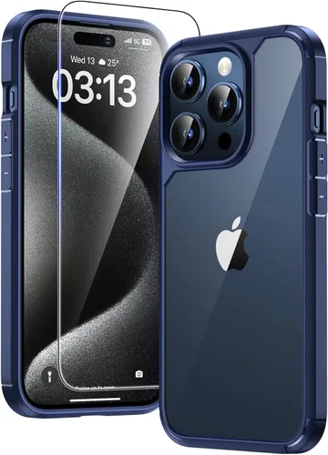 Vista 38 de TAURI Funda para iPhone 17, antiamarilleamiento con protector de pantalla, protección de grado militar, a prueba de golpes, delgada para iPhone 17