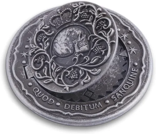 Vista 9 de Moneda de marcador de juramento de sangre, monedas de metal, accesorios de película John para cosplay, moneda de colección para fanáticos