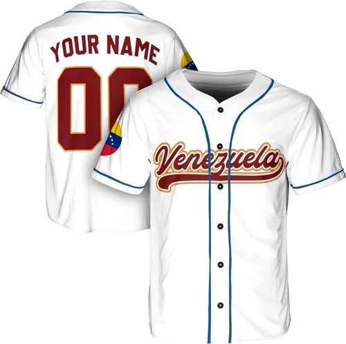 Vista 20 de Camisetas de béisbol personalizadas del mundo 2026, camisetas deportivas personalizadas de uniforme de sóftbol para hombres, mujeres, niños y niñas