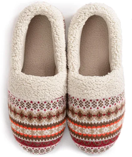 Vista 3 de RockDove Womens Nordic Sweater Knit Slipper