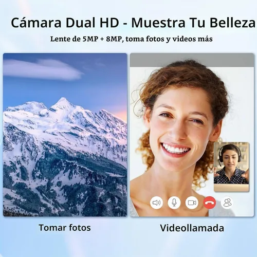 Vista 7 de Raemond Tablet Android 15 de 10 pulgadas, 24 GB de RAM+128 GB de ROM/1 TB expandible, CPU octa-core de 1.8 GHz, pantalla HD IPS de 1280 x 800, WiFi