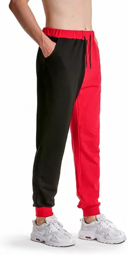 Vista 4 de Breniney Pantalones de mezclilla acampanados para hombre, pantalones de cintura alta para hombre, pantalones deportivos con bolsillos, pantalones