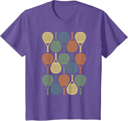Vista 62 de Vintage Retro Padel Camiseta de Padel Sports Lover