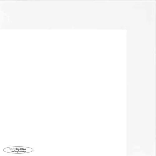 Vista 6 de Poster Palooza 3x3 Inch Lacquer White Complete Wood Square Picture Frame with UV Acrylic Plexiglass, Foam Board Backing & Hardware Included - 3x3