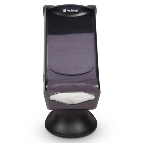 Vista 2 de San Jamar Dispensador de servilletas para restaurante, soporte de control completo, capacidad de 450, 9D x 21.5W x 8.5H para cocinas, servicio
