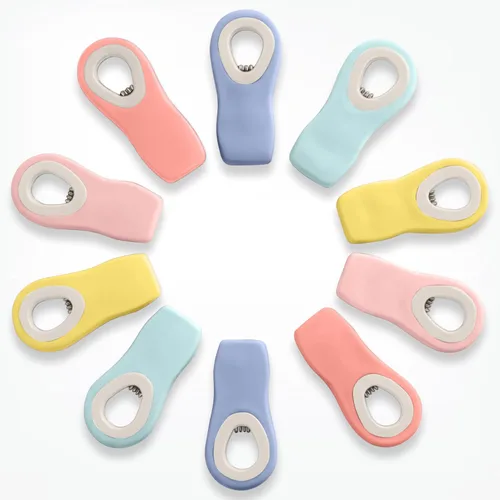 Vista 38 de COOK WITH COLOR Clips para bolsas de chips con imán para almacenamiento de alimentos con agarre hermético para bolsas de pan, bolsas de aperitivos